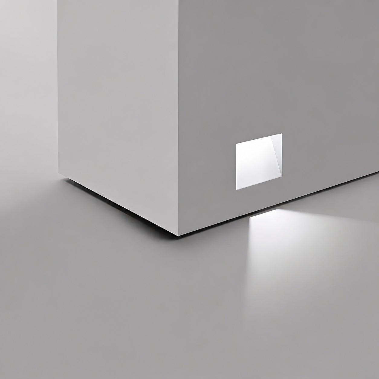 Minimalist Motion Sensor LED Recessed Stairway Lights Step Light