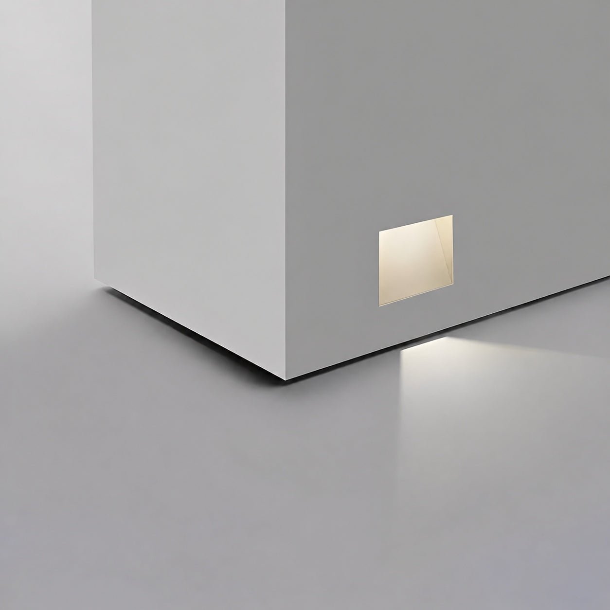 Minimalist Motion Sensor LED Recessed Stairway Lights Step Light