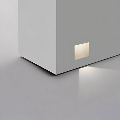 Minimalist Motion Sensor LED Recessed Stairway Lights Step Light