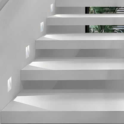 Minimalist Motion Sensor LED Recessed Stairway Lights Step Light