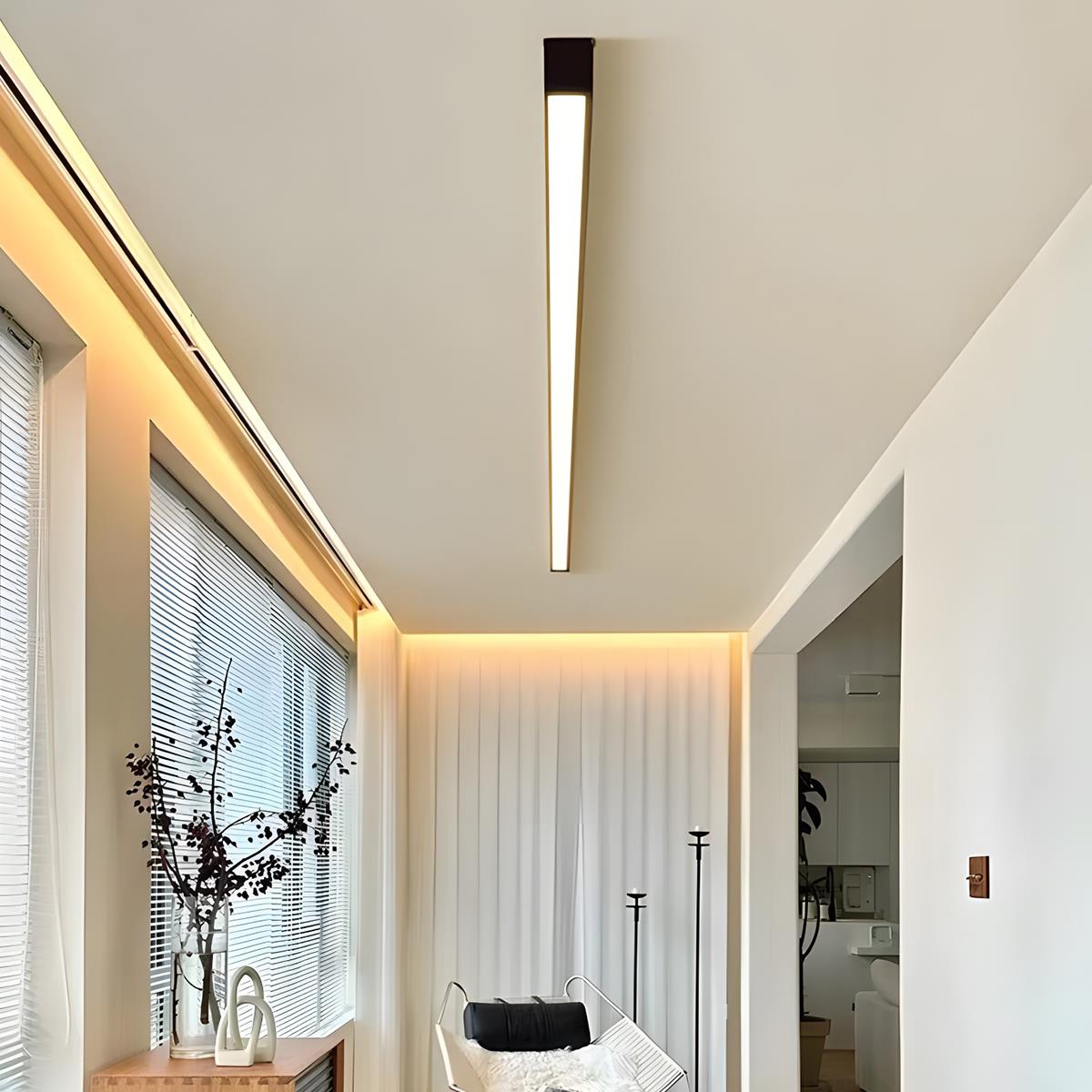Minimalist Strip Dimming LED Modern Ceiling Light