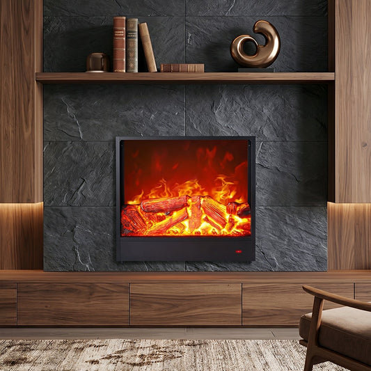 Modern 3D LED Flame Wall Fireplace Light Ambient Lighting