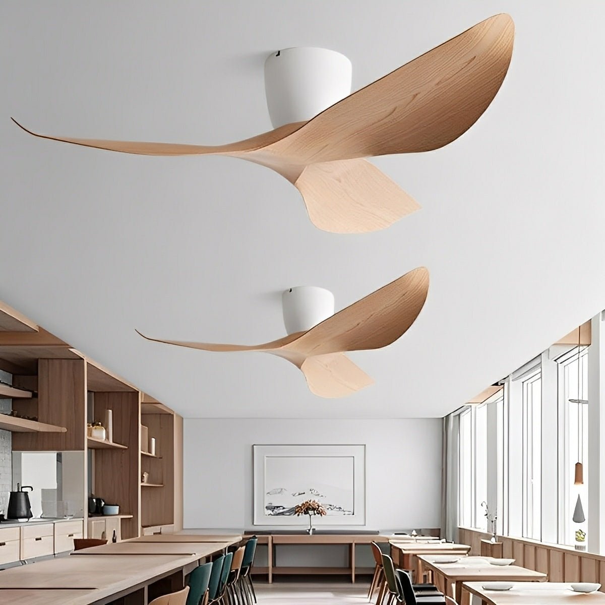 Modern 6-speed DC Motor Reverse Frequency Ceiling Fan
