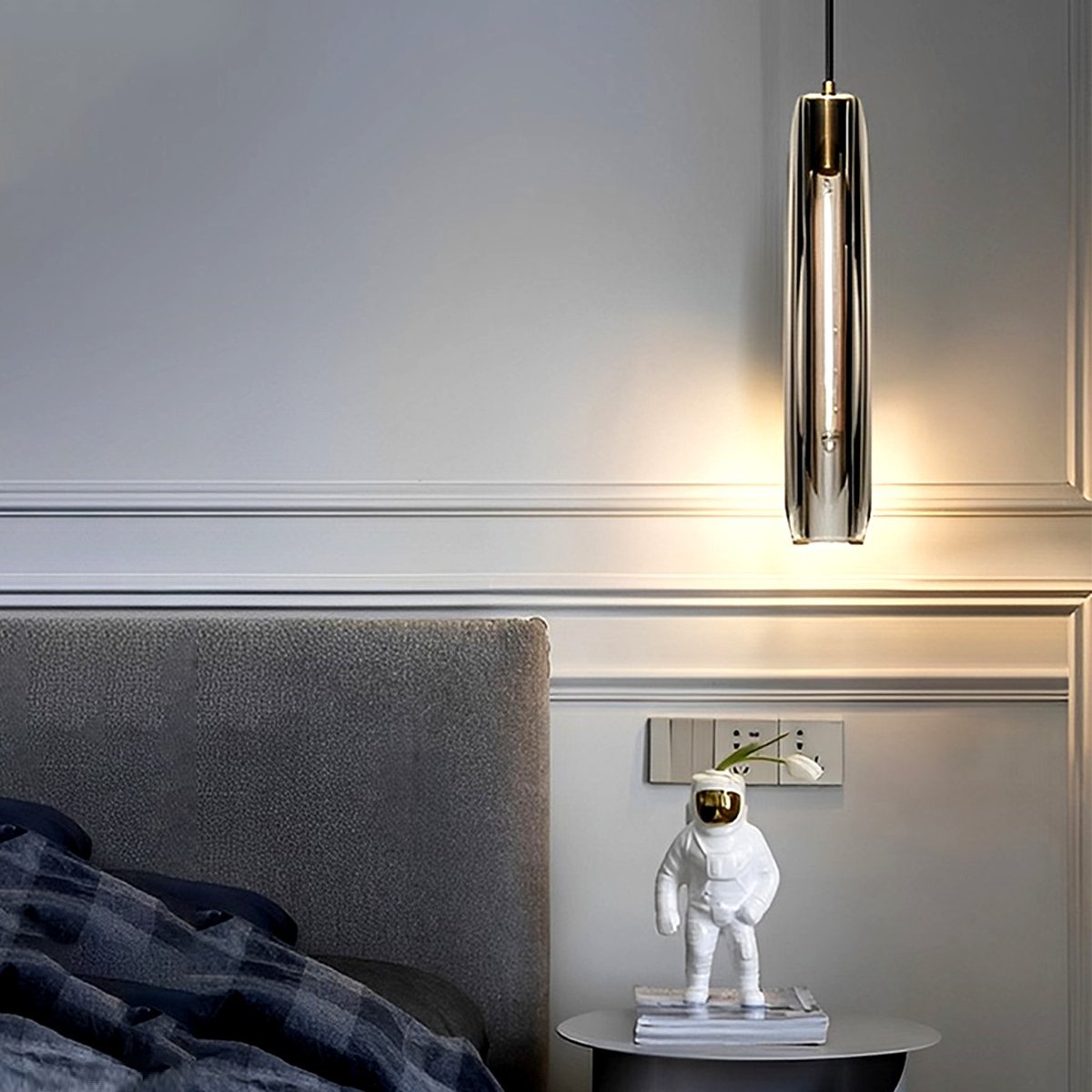 Dimmable Modern Camellia Luxury Crystal Pendant Lights