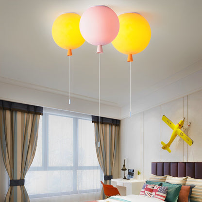 Modern Colorful Balloon LED Ceiling Lighting