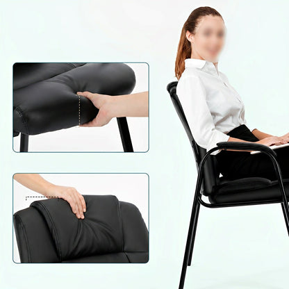 Modern Conference Office Chair with Padded Arms