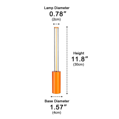 Modern Cylinder Dimmable LED Table Lamp Ambient Light