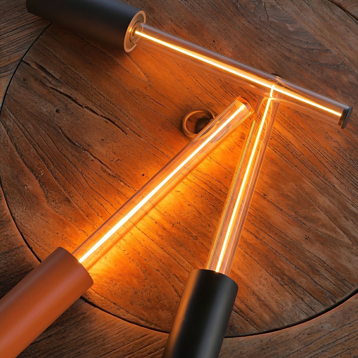 Modern Cylinder Dimmable LED Table Lamp Ambient Light