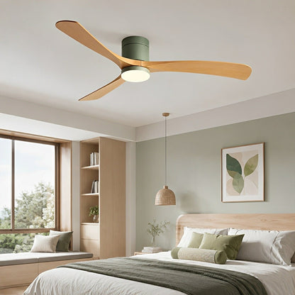 Modern Dimmable Ceiling Fan with Light