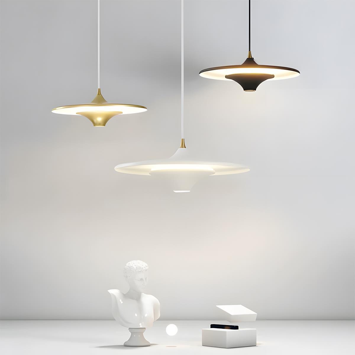 Modern Galaxy System Dish LED Pendant Lights