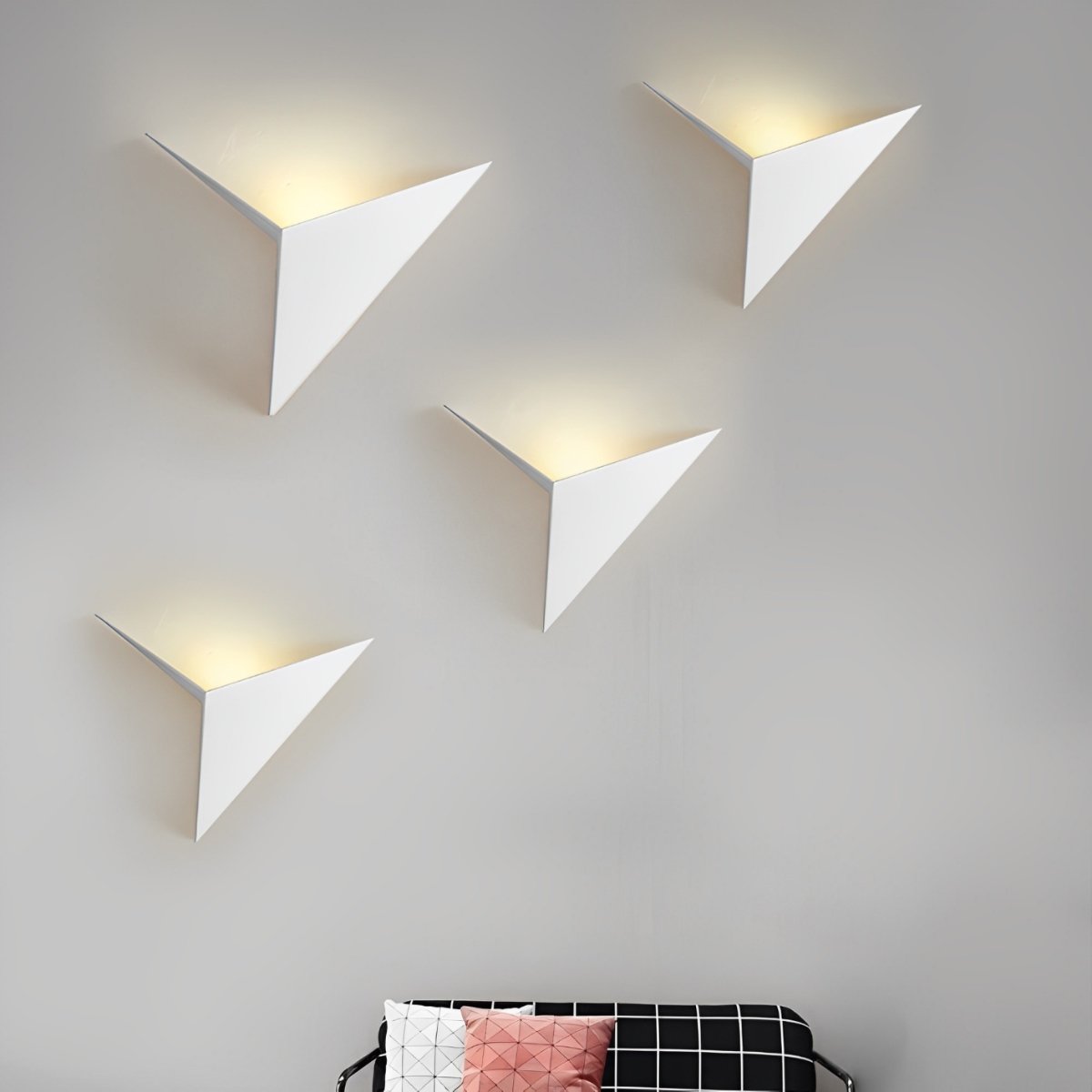Modern Geometric Indoor Minimalist LED Wall Sconces Lights