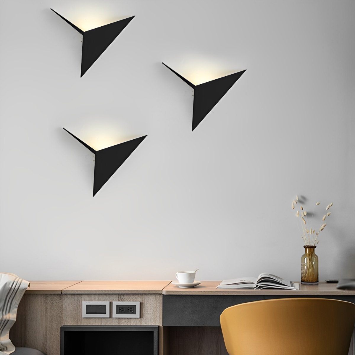 Modern Geometric Indoor Minimalist LED Wall Sconces Lights