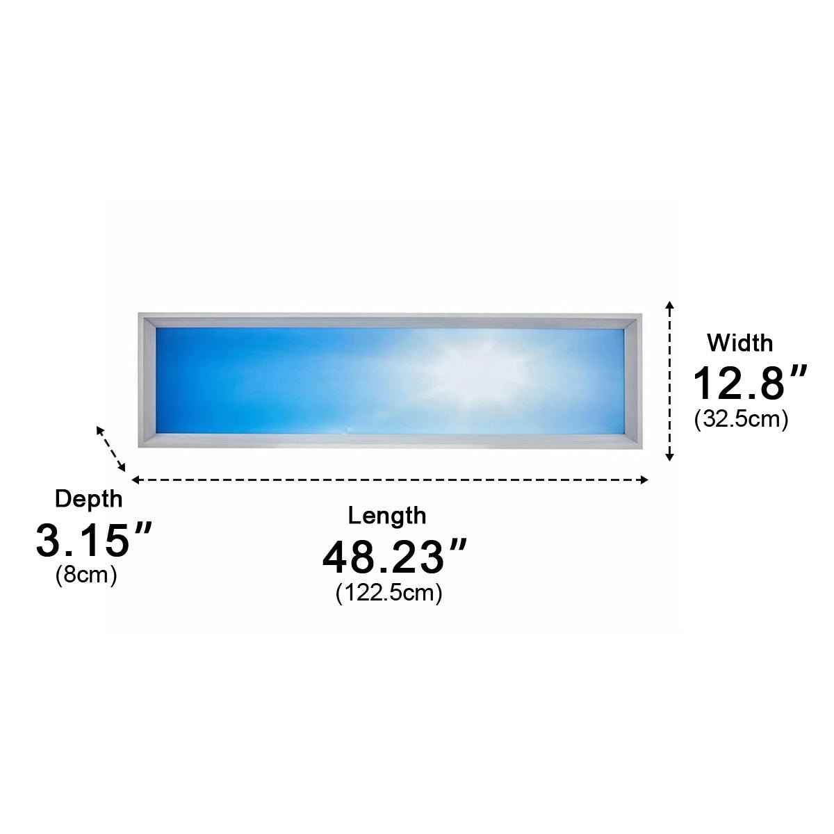 Modern Imitation Sky Recessed LED Light Dimmable Ceiling Light