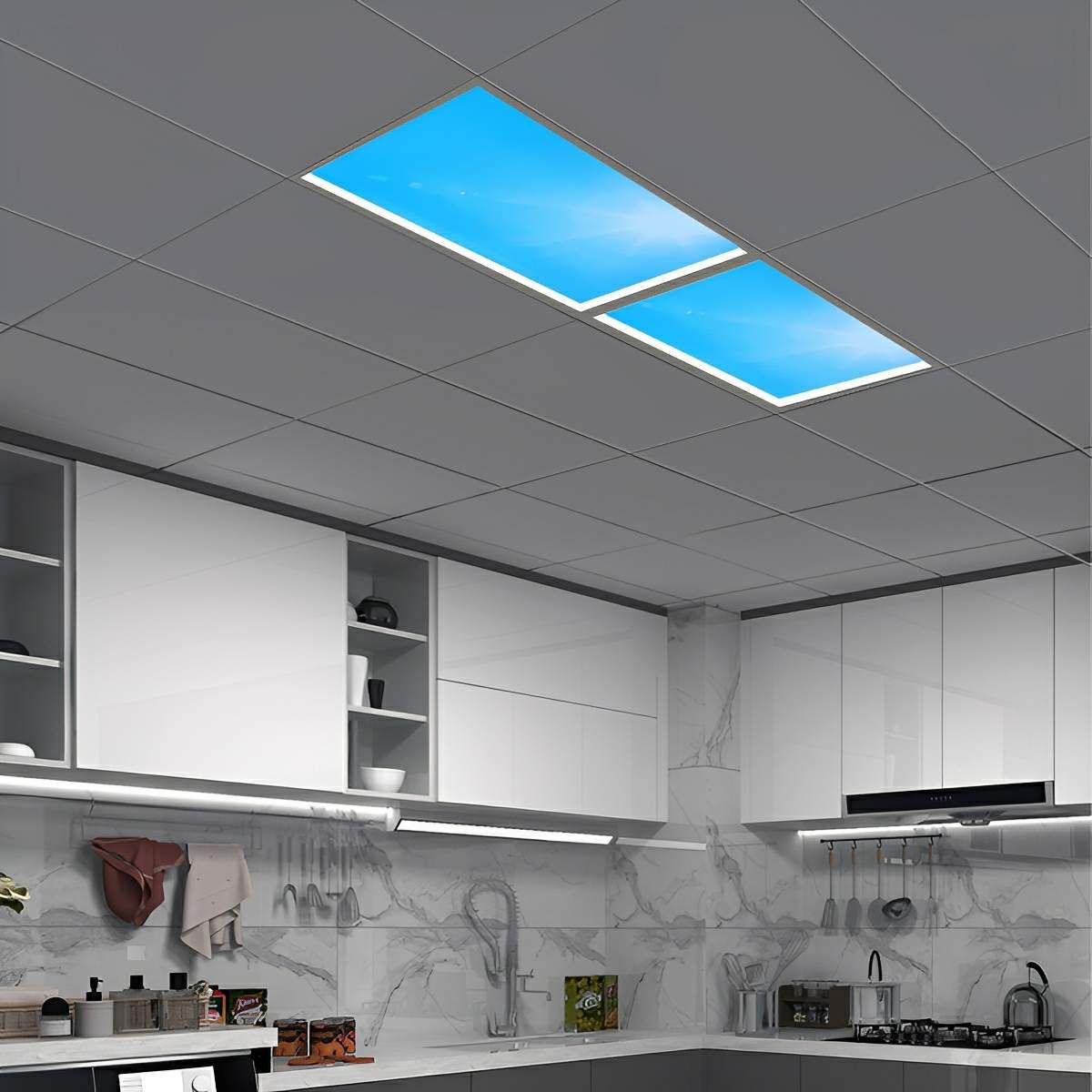 Modern Imitation Sky Recessed LED Light Dimmable Ceiling Light