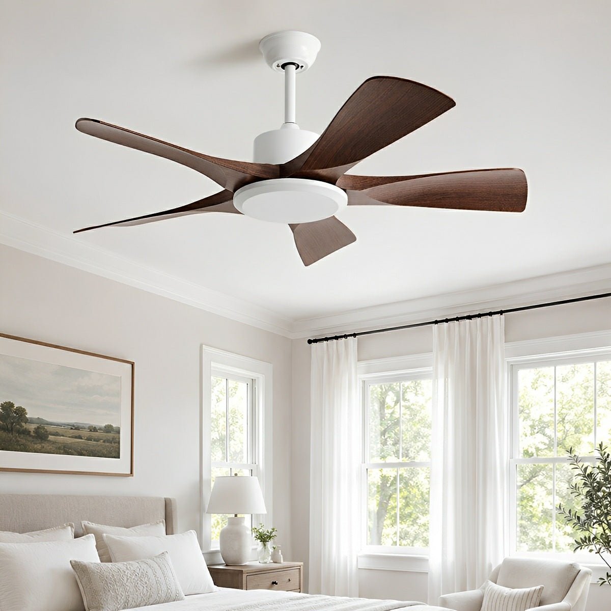 Modern Industrial DC Motor 6-speed Reverse Frequency Ceiling Fan