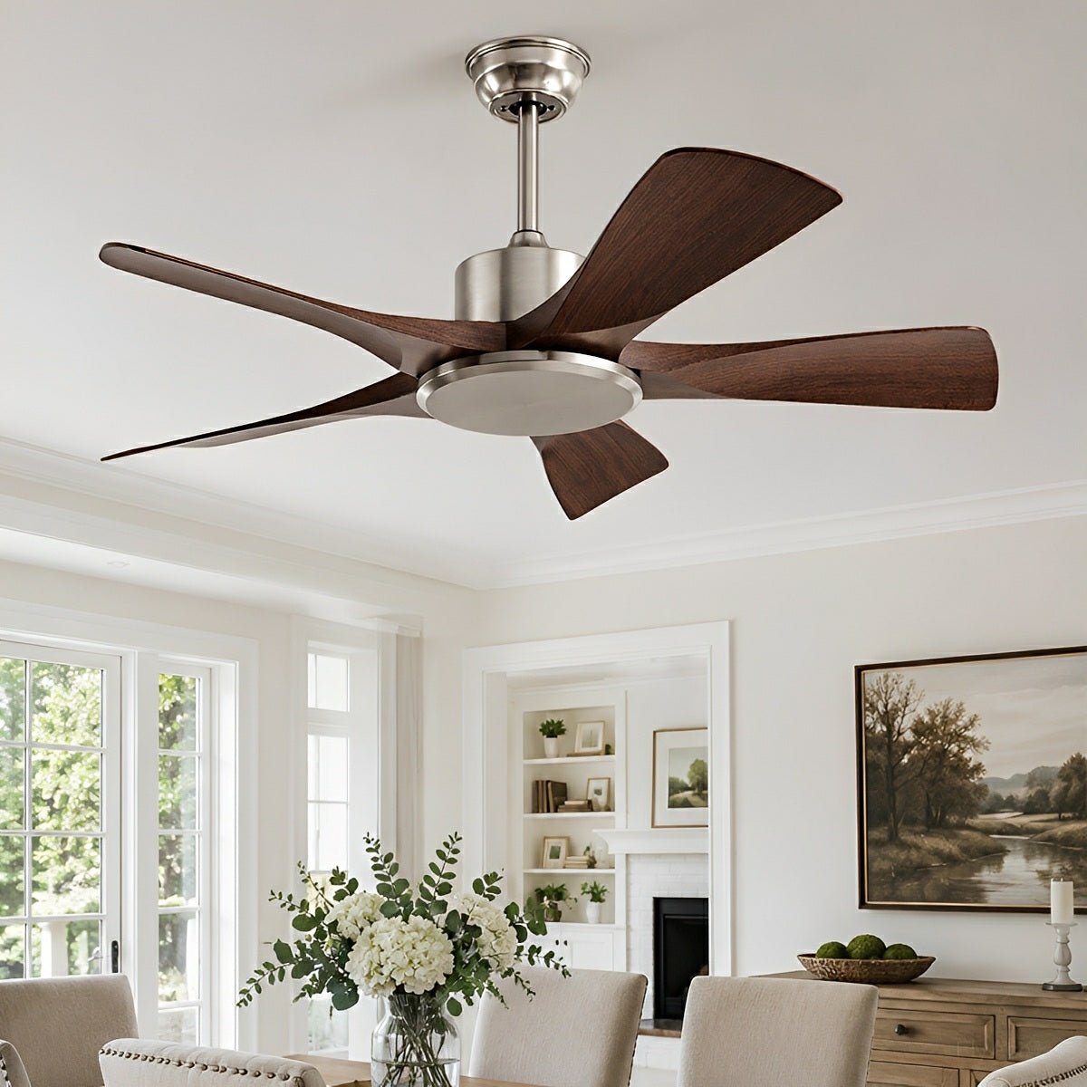 Modern Industrial DC Motor 6-speed Reverse Frequency Ceiling Fan
