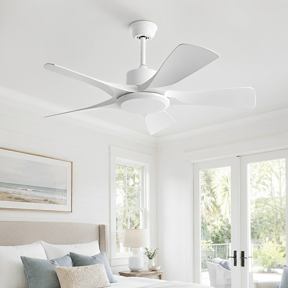 Modern Industrial DC Motor 6-speed Reverse Frequency Ceiling Fan
