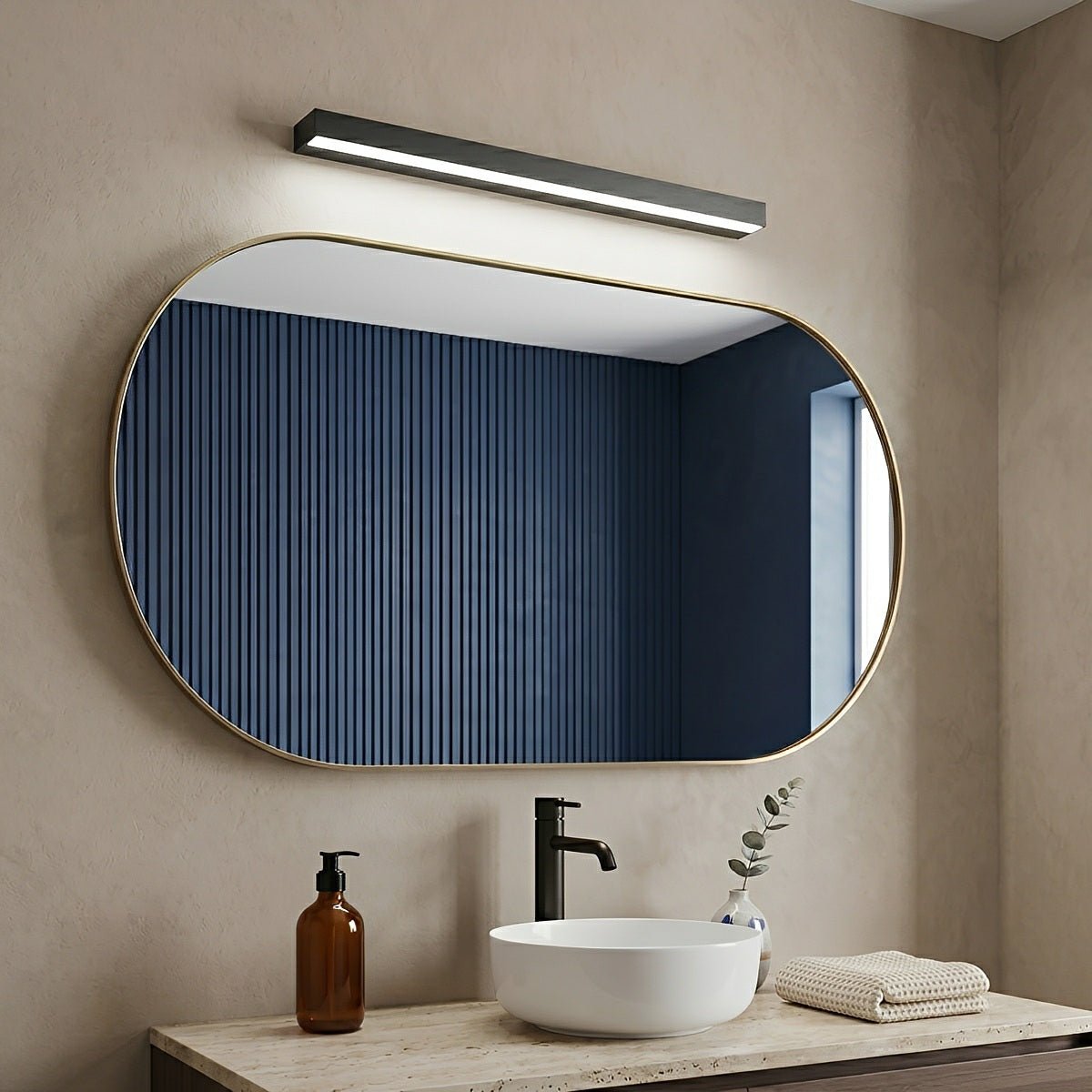 Modern LED Vanity Light Bar Minimalist Bathroom Mirror Wall Sconce