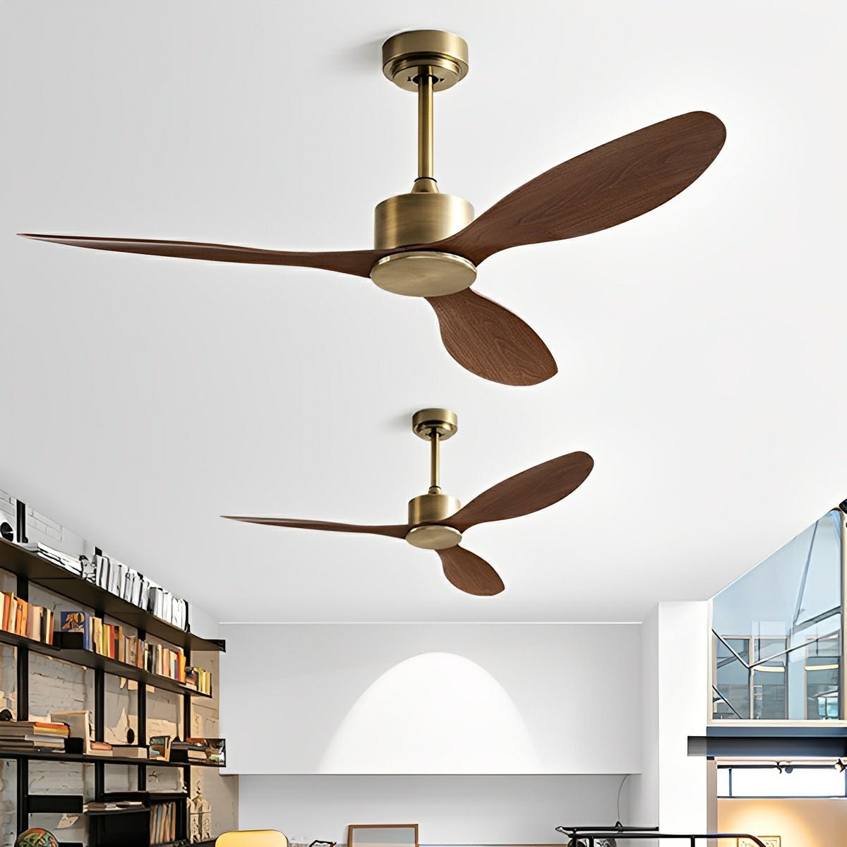 Modern Minimalist 3-Blades DC Motor Reverse Ceiling Fan