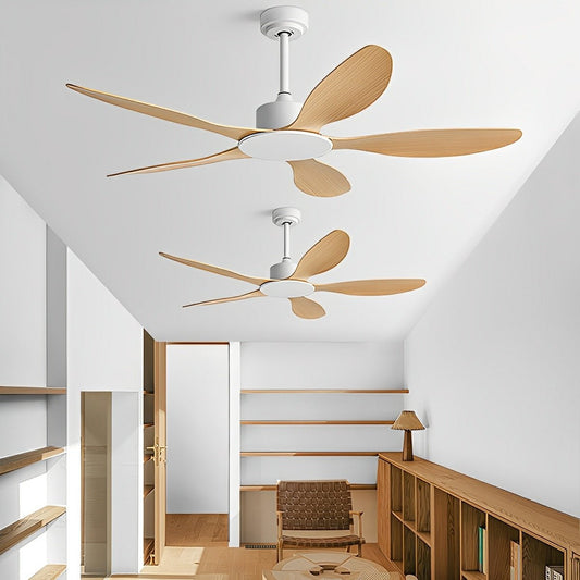 Modern Minimalist 5-Blades DC Motor Reverse Ceiling Fan