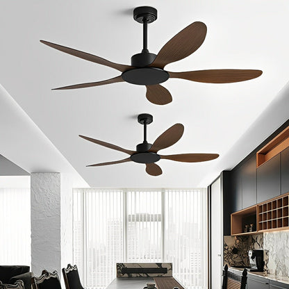 Modern Minimalist 5-Blades DC Motor Reverse Ceiling Fan