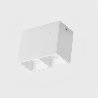 Modern Minimalist Aluminum Square COB Ceiling Spot Light