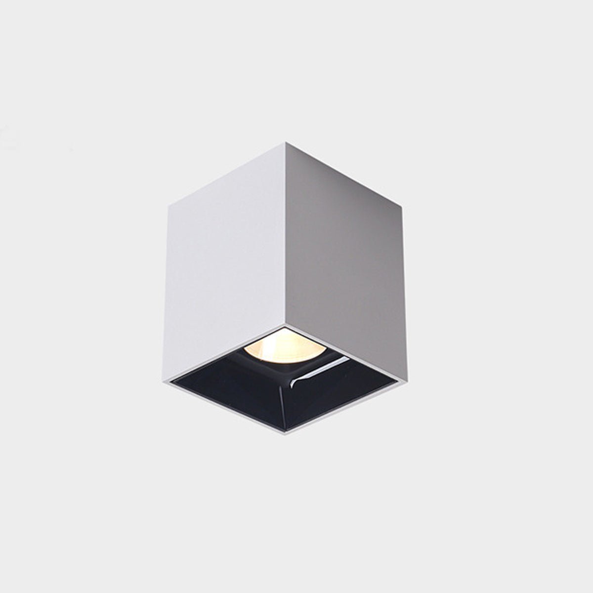 Modern Minimalist Aluminum Square COB Ceiling Spot Light