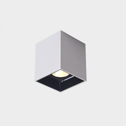 Modern Minimalist Aluminum Square COB Ceiling Spot Light