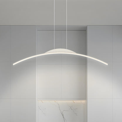Modern Minimalist Arc Arch Long Strip Light LED Pendant Lights