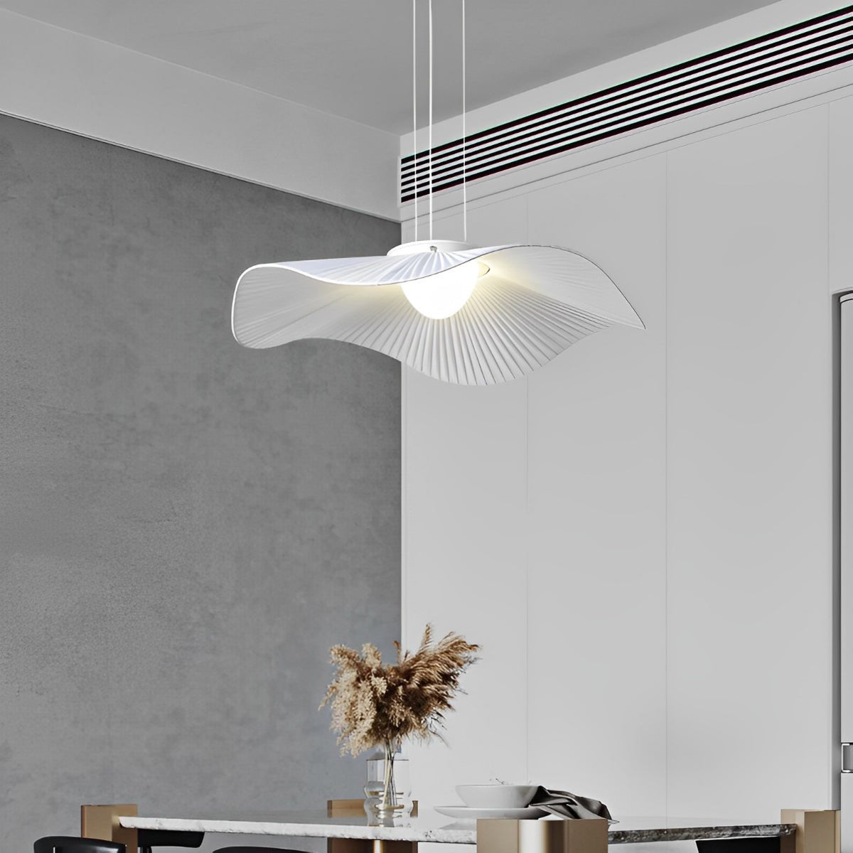 Modern Minimalist Art Lotus Leaf Pendant Lighting