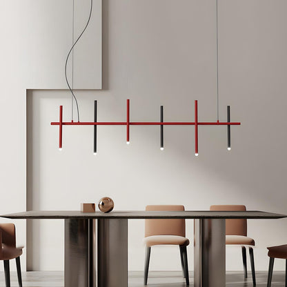 Modern Minimalist Creative Fence Indoor LED  Ambiance Pendant Lights