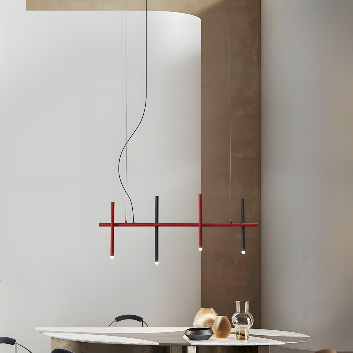 Modern Minimalist Creative Fence Indoor LED  Ambiance Pendant Lights