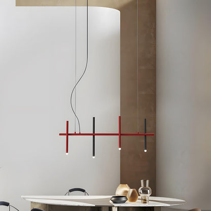 Modern Minimalist Creative Fence Indoor LED  Ambiance Pendant Lights