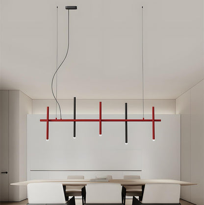 Modern Minimalist Creative Fence Indoor LED  Ambiance Pendant Lights