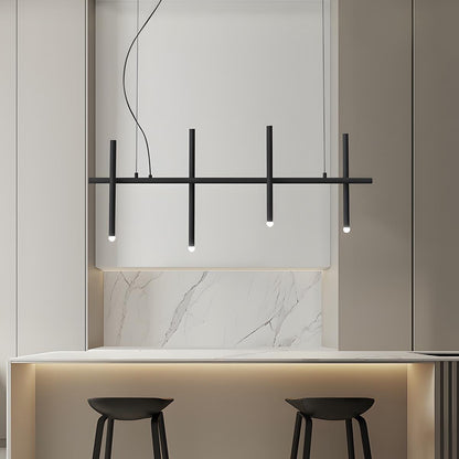 Modern Minimalist Creative Fence Indoor LED  Ambiance Pendant Lights