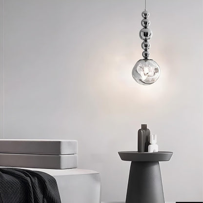 Modern Minimalist Crystal Globe Indoor Bar LED Pendant Lights
