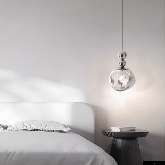 Modern Minimalist Crystal Globe Indoor Bar LED Pendant Lights