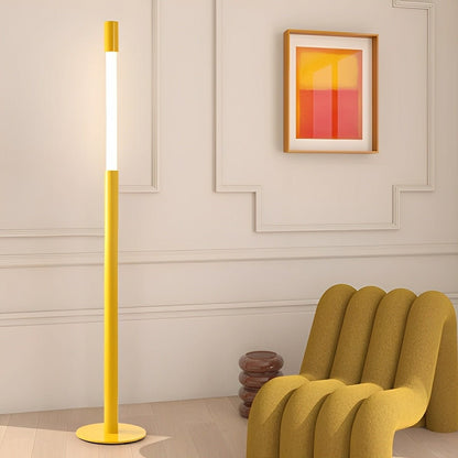 Modern Minimalist Cylinder Adjustable Lift LED Floor Lamp