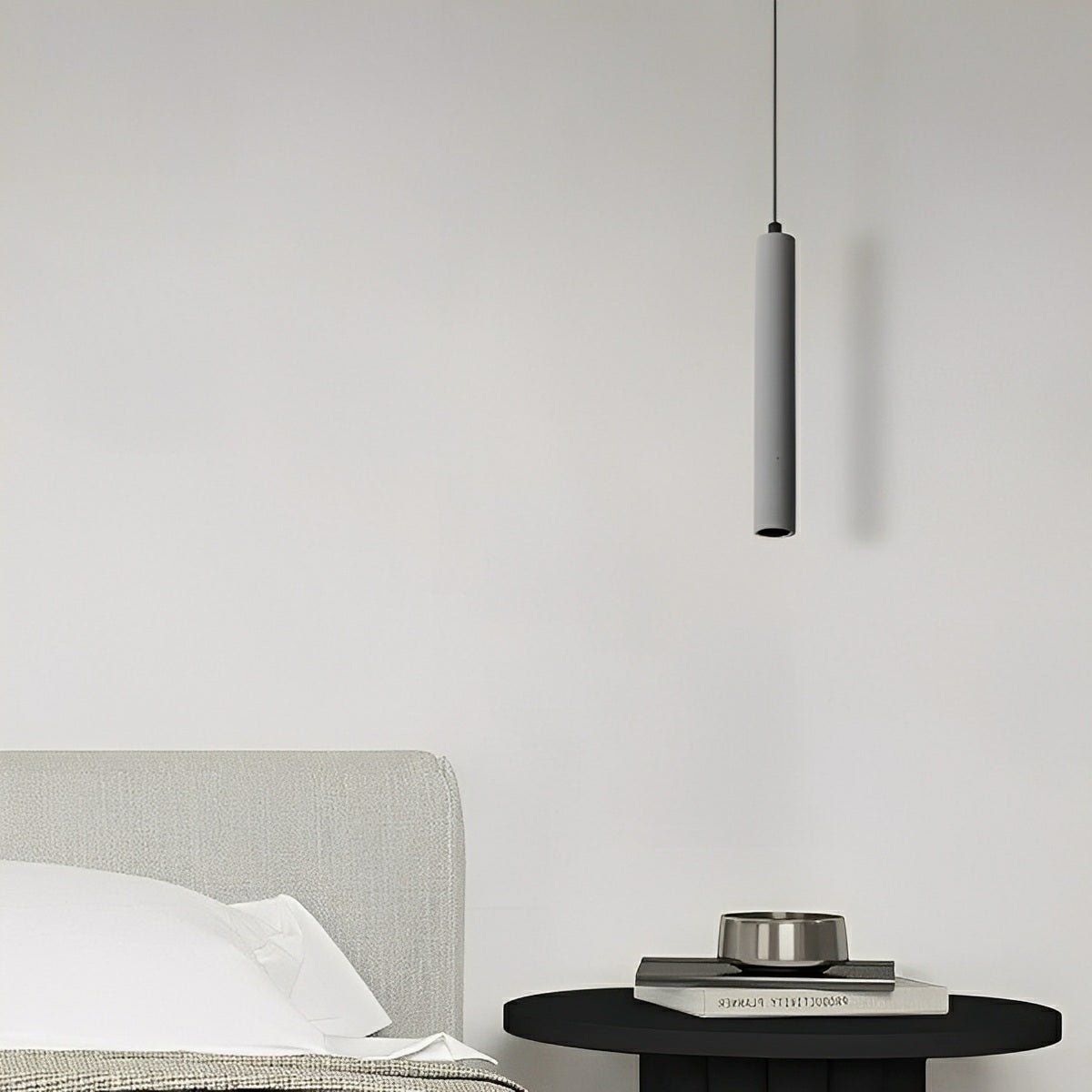 Modern Minimalist Cylinder Concrete LED Pendant Lights