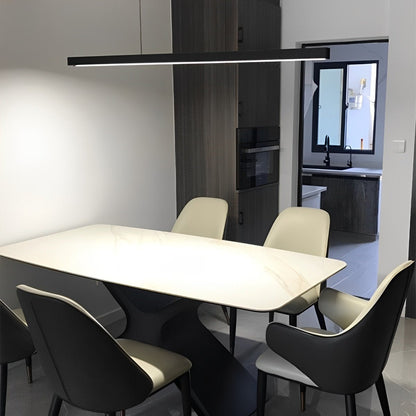 Minimalist Dimmable Pendant Light LED Long Linear Light