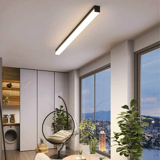 Modern Minimalist Long Strip Linear LED Ceiling Light