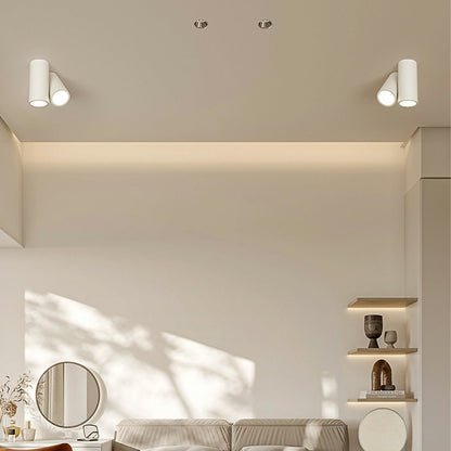 Modern Minimalist Geometric Cylinder LED Indoor Ceiling Light
