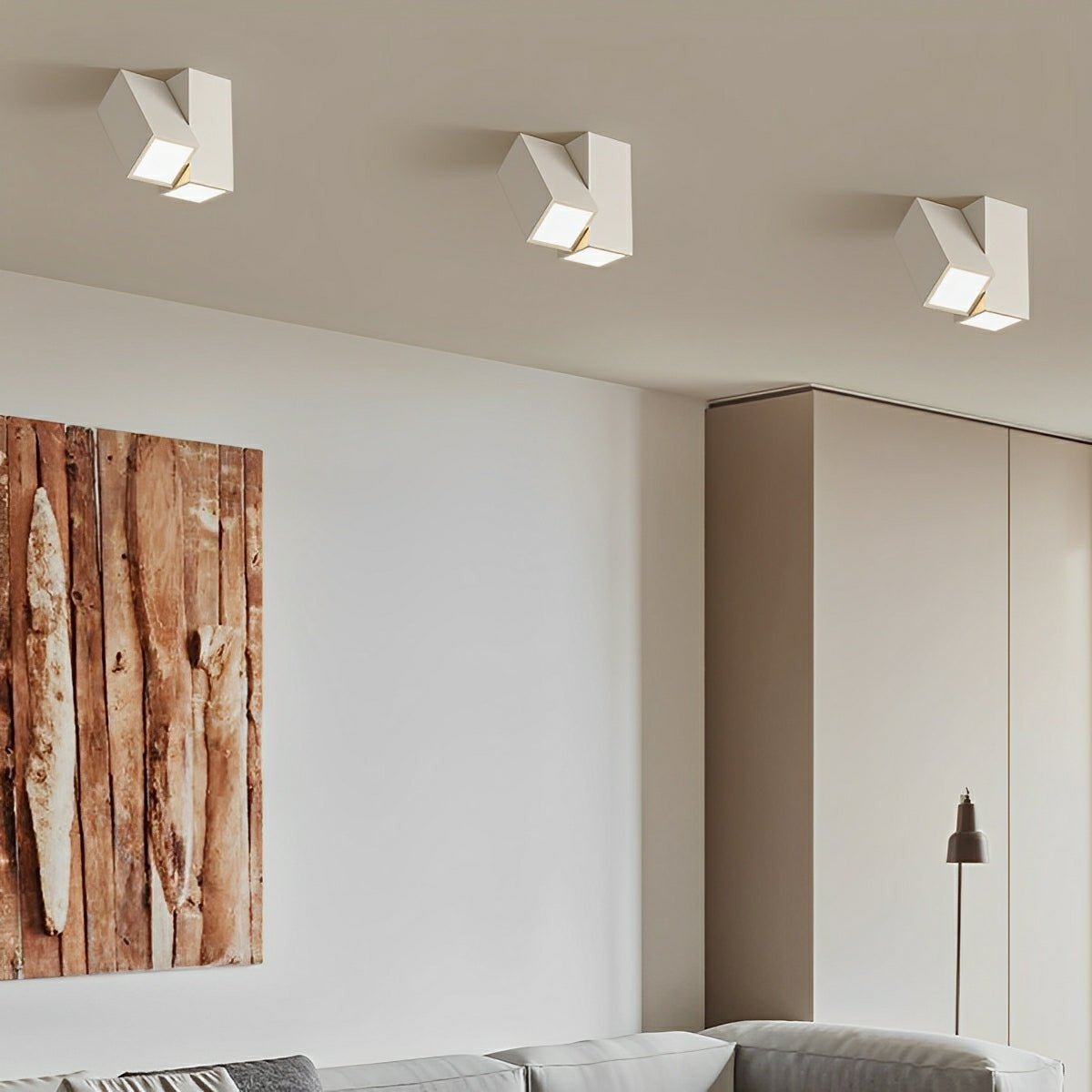 Modern Minimalist Geometric Cylinder LED Indoor Ceiling Light