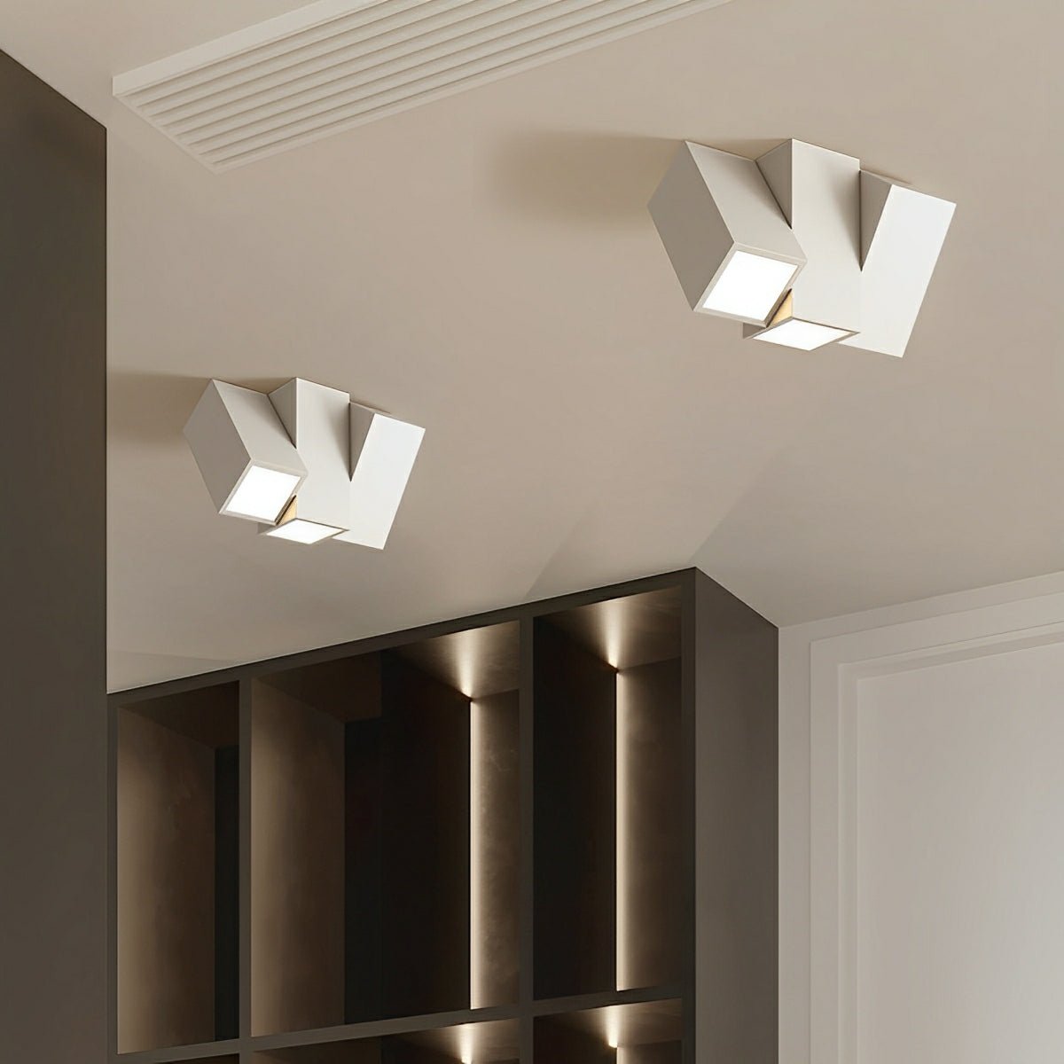 Modern Minimalist Geometric Cylinder LED Indoor Ceiling Light