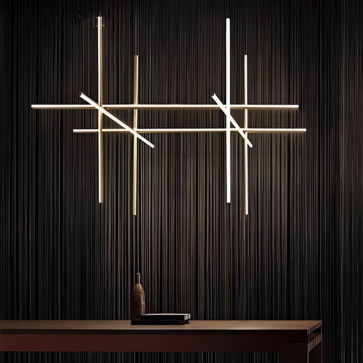 Modern Minimalist Geometric Outline Lines Light Pendant Lights