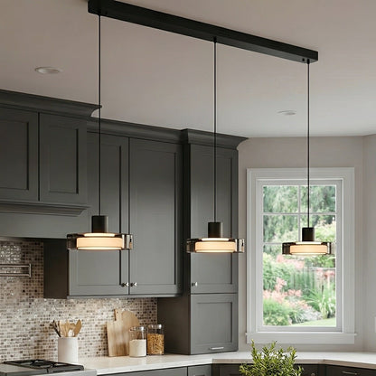 Modern Minimalist Glass Indoor Bar Pendant Lights