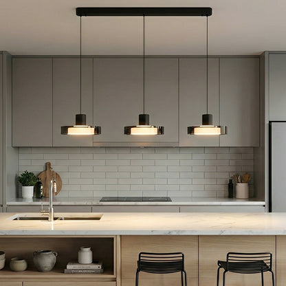 Modern Minimalist Glass Indoor Bar Pendant Lights