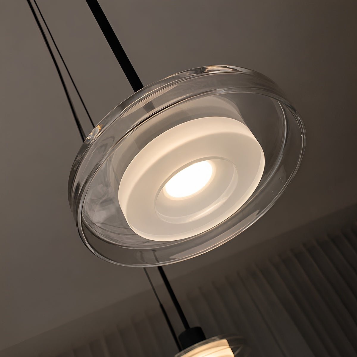 Modern Minimalist Glass Indoor Bar Pendant Lights