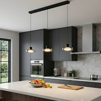 Modern Minimalist Glass Indoor Bar Pendant Lights