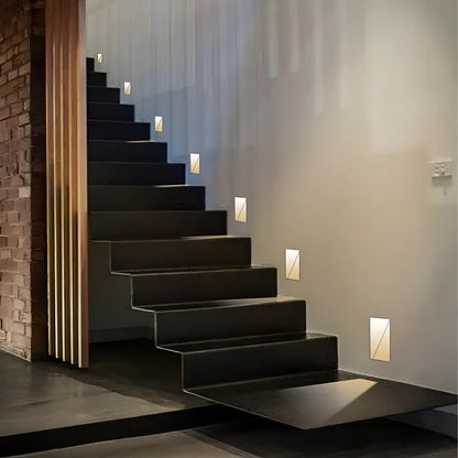 Modern Minimalist Indoor LED Recessed Stairway Light Foot Light